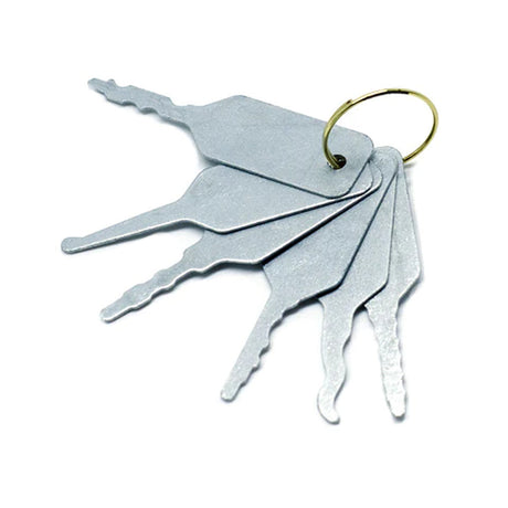 Six medium jigglers for wafer lock picking