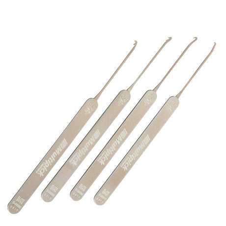 Multipick four piece broken key extractor set