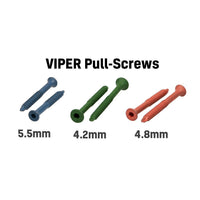 Multipick VIPER pull screws in three gauges