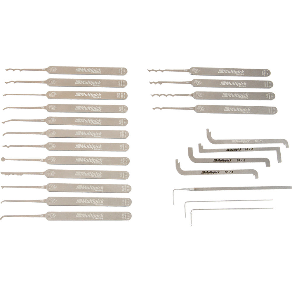 Multipick ELITE 23 Slim Euro Lock Pick Set