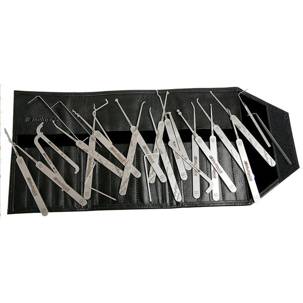 Elite Multipick 27 lock pick set detail