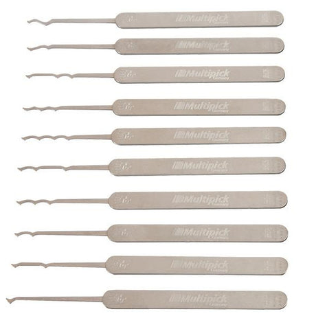 Multipick ELITE upgrade kit tools laid out