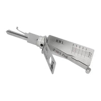 Lishi KW1 Kwikset 5-pin tool markings detail