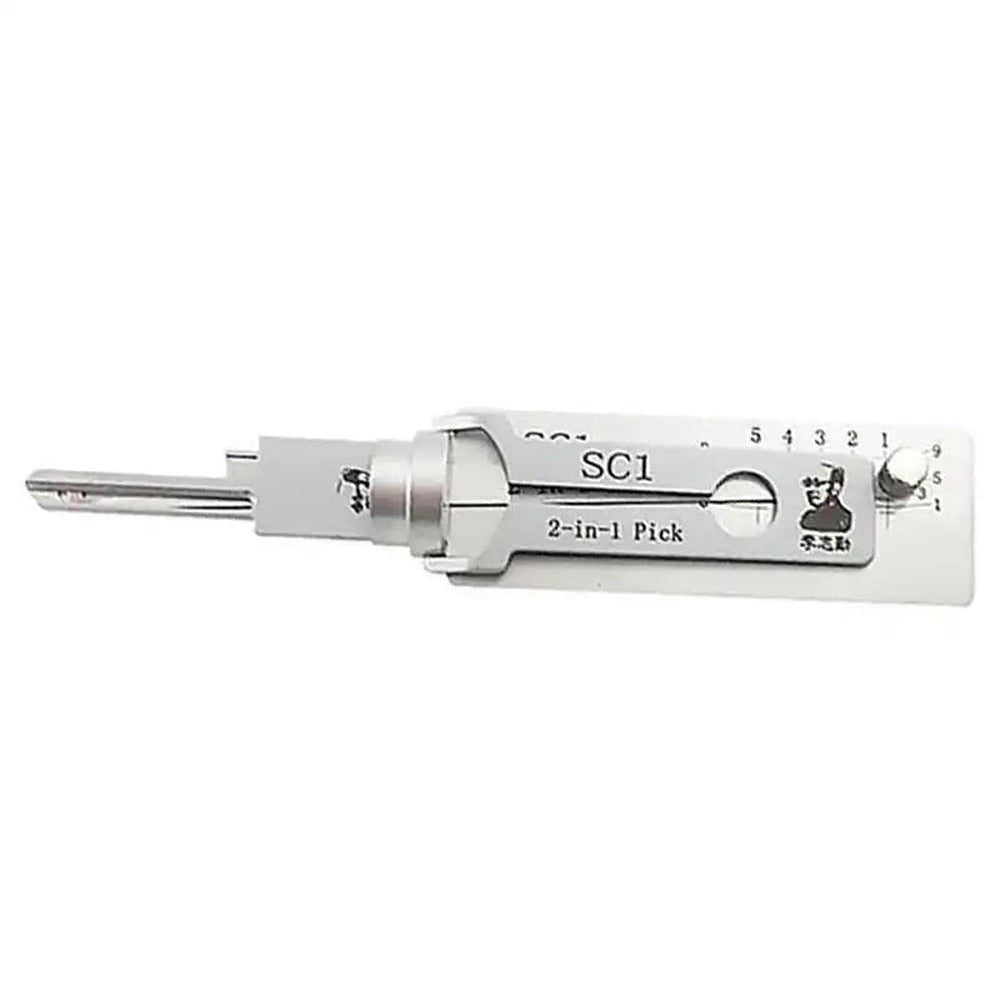 Lishi SC1 Schlage 5-pin tool markings detail