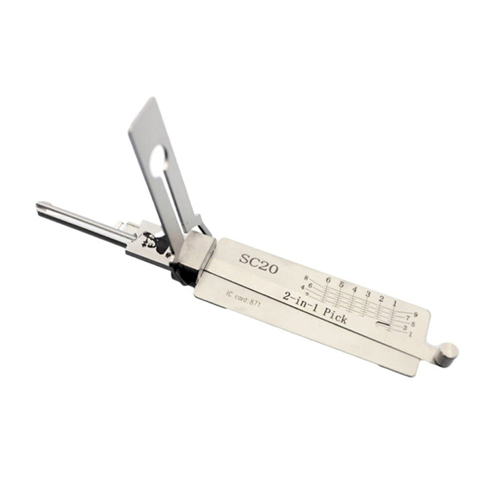 Lishi SC20 Schlage 6-pin decoder grid product photo
