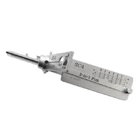 Lishi SC4 Schlage 6-pin decoder grid detail