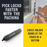 Dangerfield MACHINA Electric Lock Pick Gun - Finest EPG for locksmiths and hobbyists