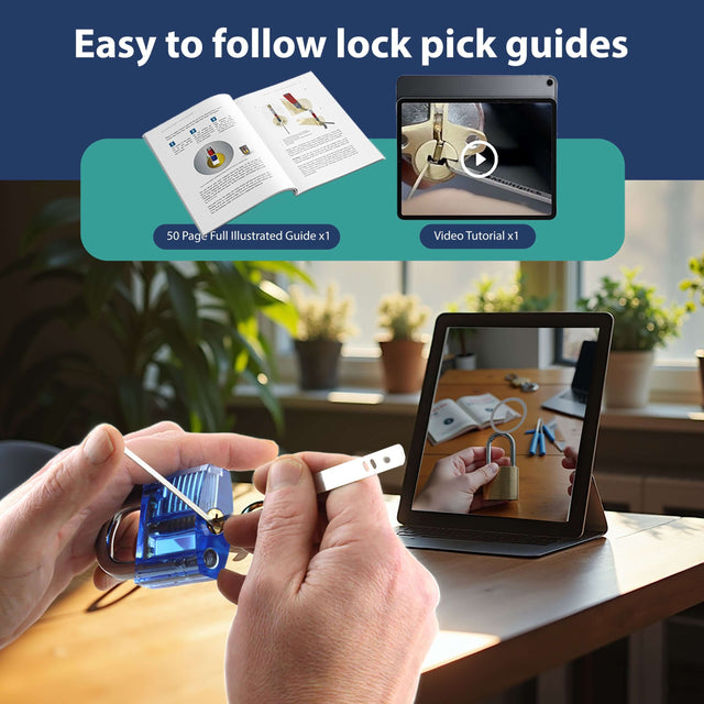 Beginner Lock Pick Set with Practice Locks | Lokko