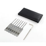 Lock Pick Rakes, the Nano, Covert EDC + Leather wallet by Dangerfield nan3