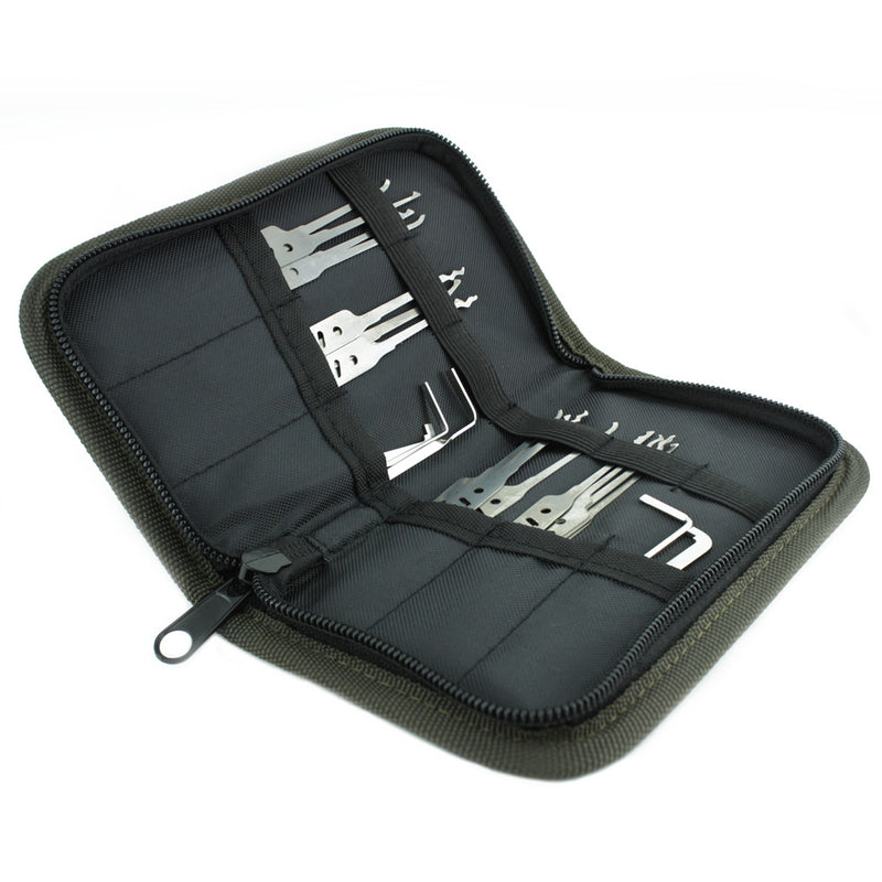 10 Piece Honest Wave Lock Rake Set for Lock Pickers