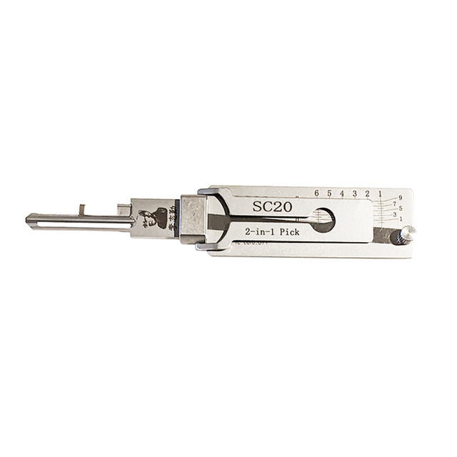 Lishi SC20 Schlage 6-Pin Pick and Decoder | LockPickWorld
