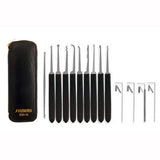 SouthOrd PXS-14 Beginners Lock Pick Set with Black Handles and Leather Wallet PXS 14 NEW x