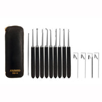 SouthOrd PXS-14 Beginners Lock Pick Set with Black Handles and Leather Wallet PXS 14 NEW x