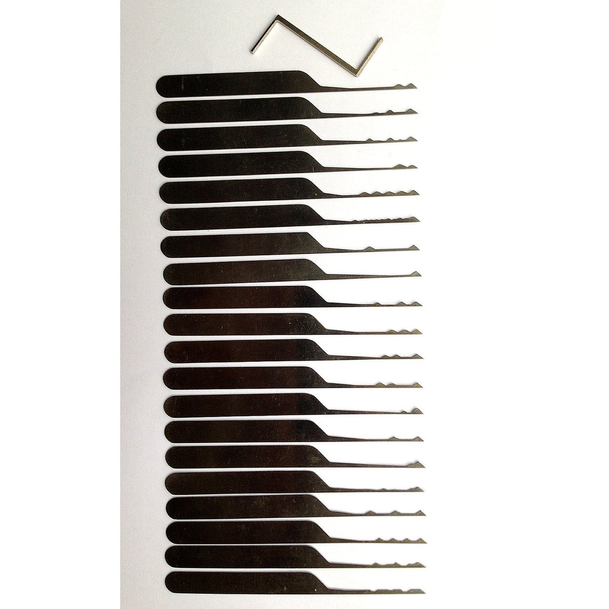 Wave Rakes XS individual rake profiles lined up