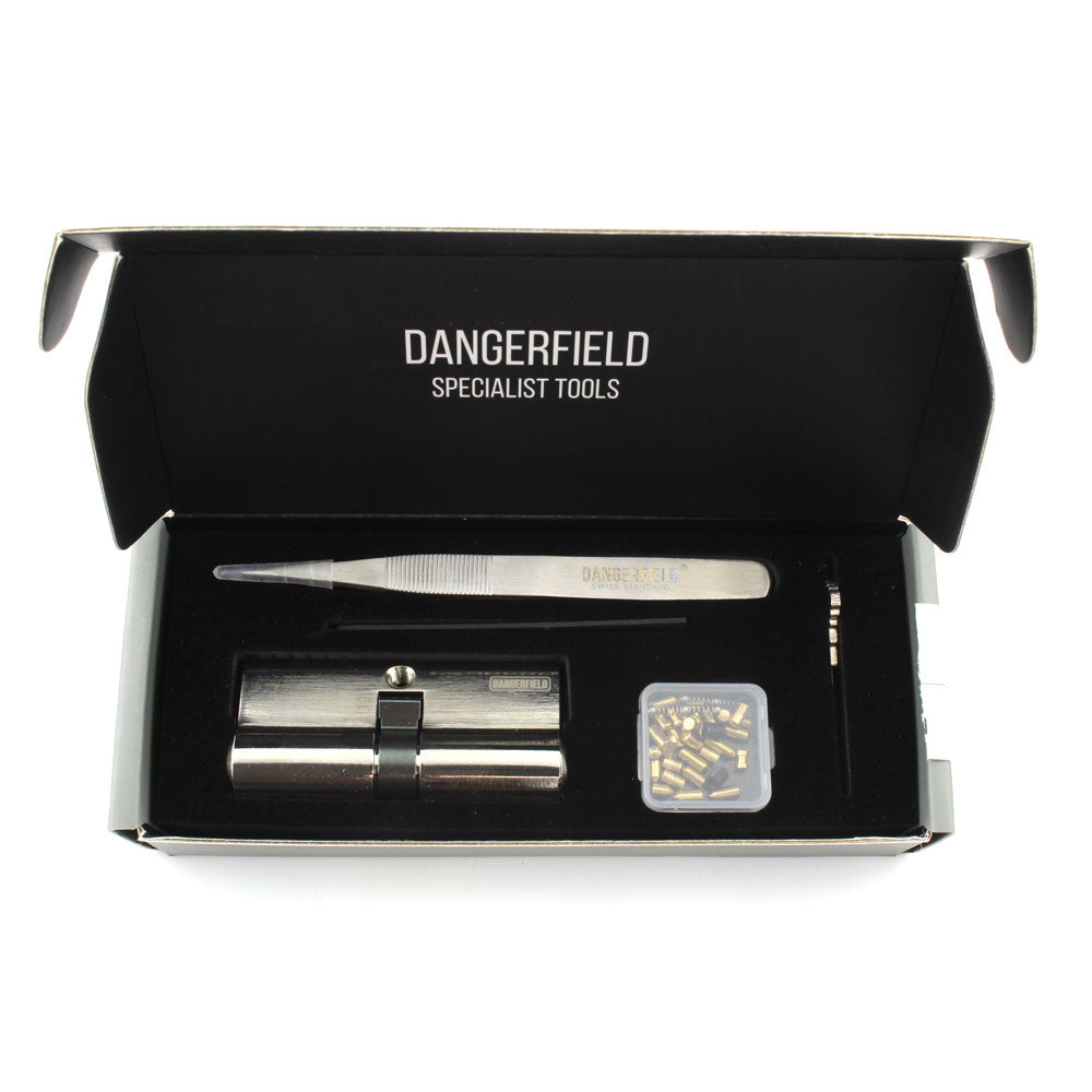 Dangerfield Aerospace Cutaway Practice Lock - Repinnable
