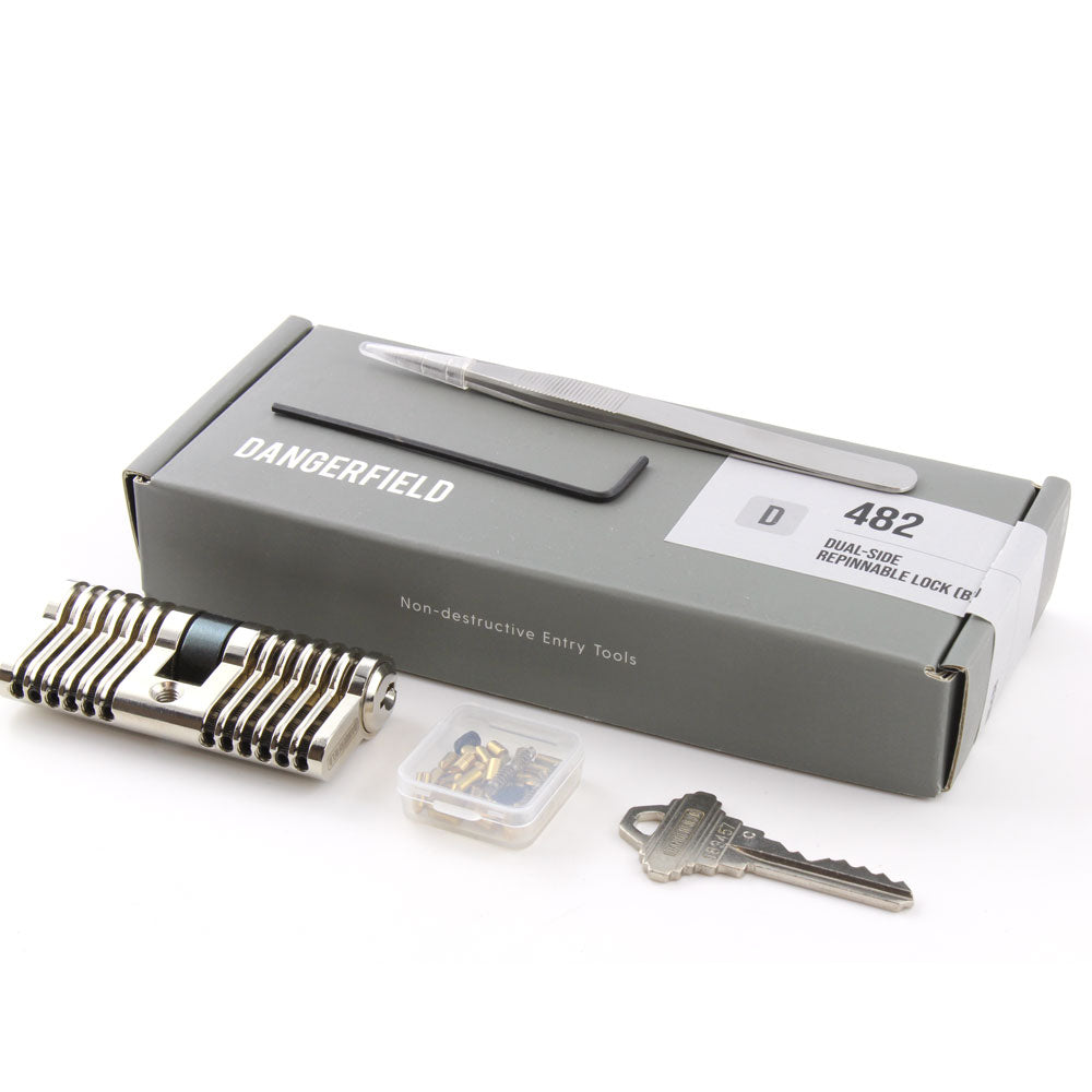 Dangerfield Aerospace Cutaway Practice Lock - Repinnable