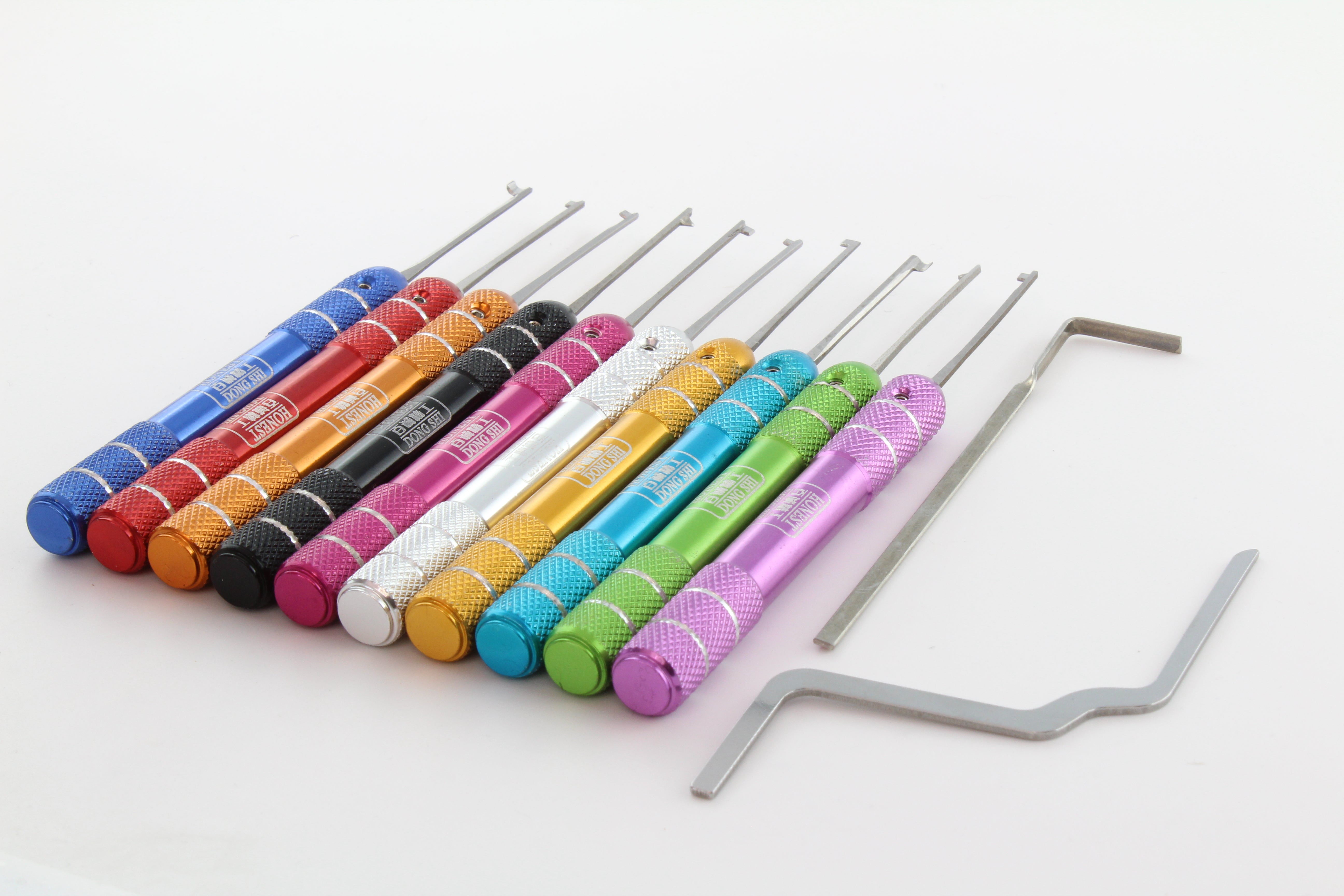 Dimple Lock Pick Set, Flag-Type with Case | LockPickWorld