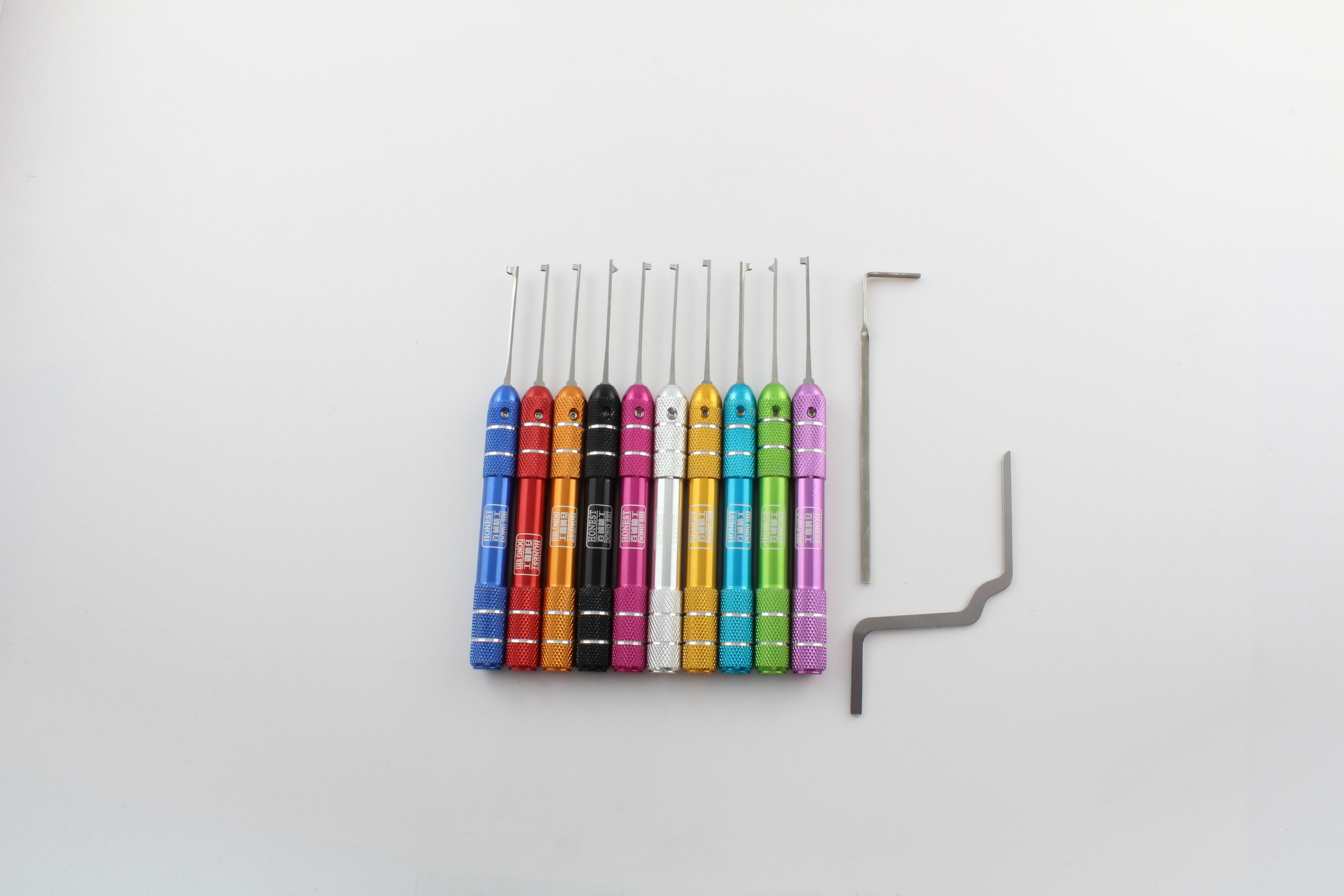 Dimple Lock Pick Set, Flag-Type with Case | LockPickWorld