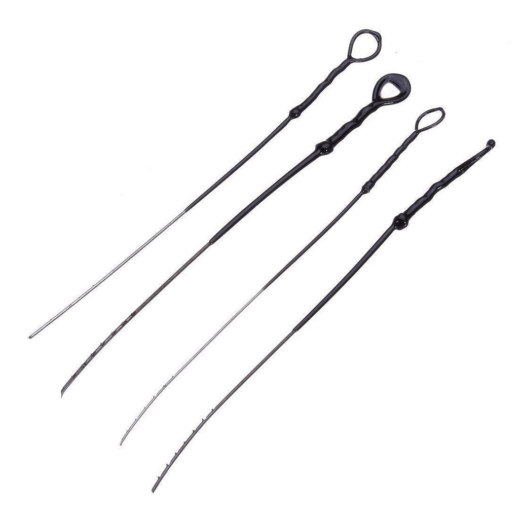 Broken key extractor tools for removing snapped keys from locks, ideal for mechanics and car door use.