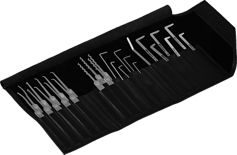 Multipick ELITE 'Medium' Lock Pick Set - 27 pieces (Christina Palmer)