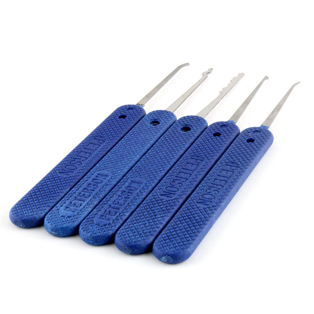 Peterson 'Just Picks' Stainless Slender 5 Piece set