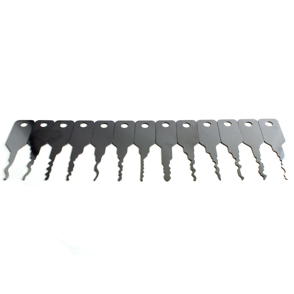 Professional Pin Cylinder Lock Jigglers - Skeleton Keys