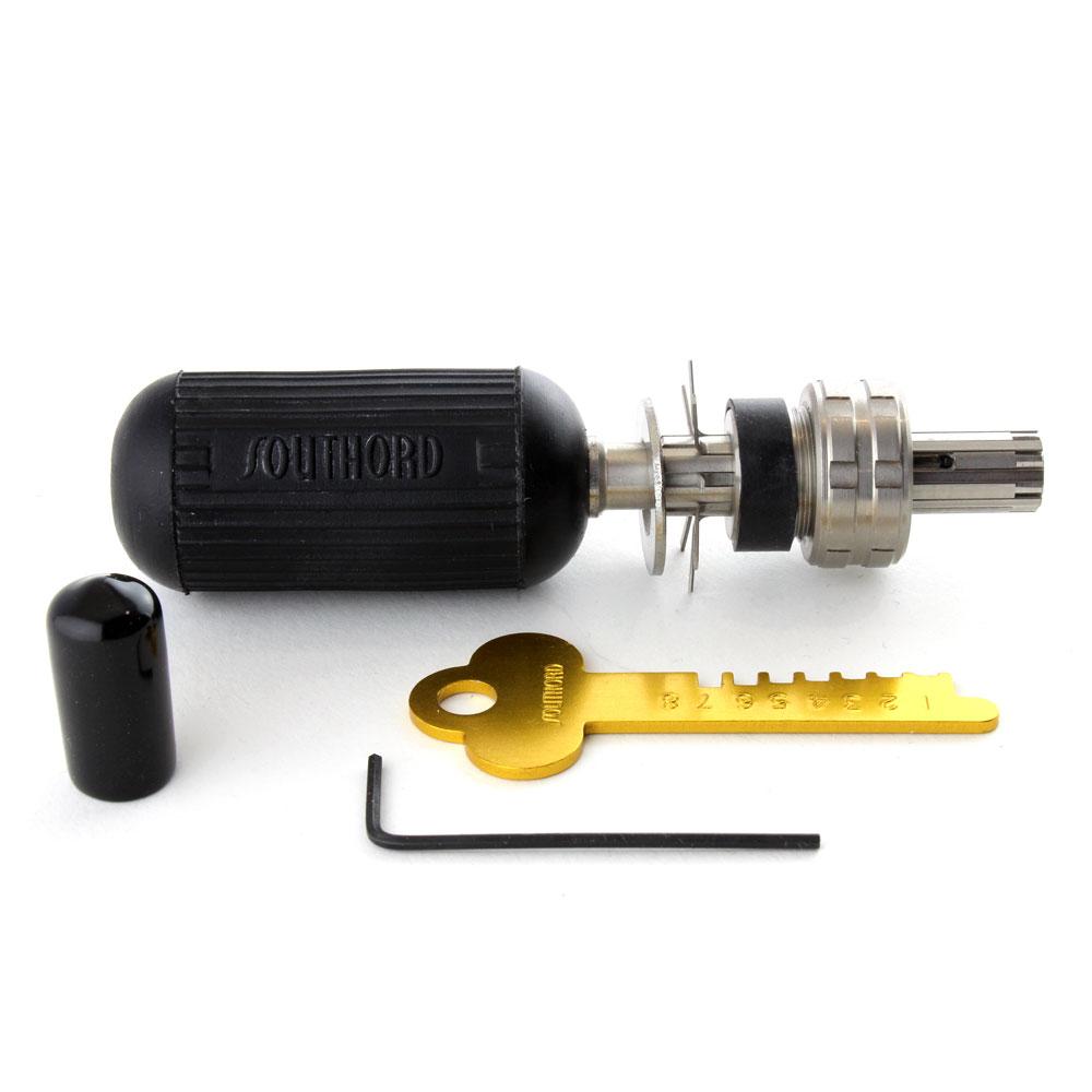 The Parts of a Pin and Tumbler Lock Key