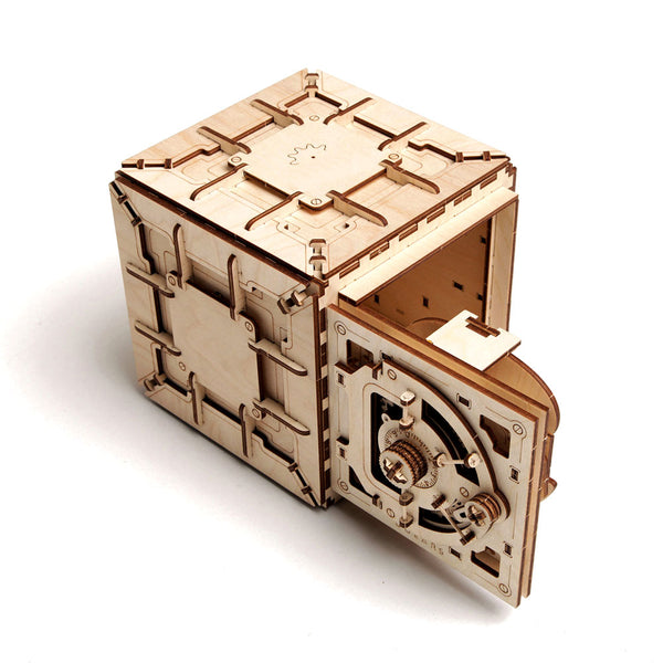 Build it! Wooden Mechanical Safe with Working Lock Mechanism