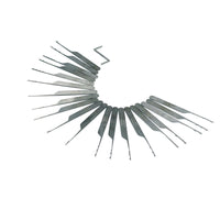 Wave Rakes XS 20 piece lock picking rake set