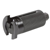 Plug puller tool designed for professional locksmiths, featuring a bell type body for enhanced grip and durability.