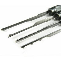 Thunder Lock Pick Rake Set - for Dimple Pin Locks - Angled