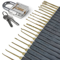 Full array of lock picks in this set