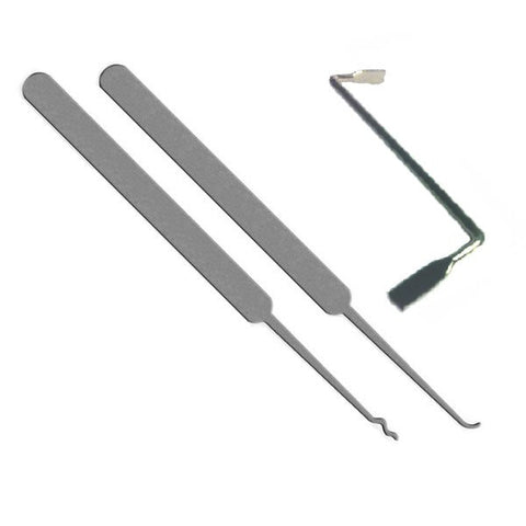 Hook Pick, S-Rake, and Wrench Set - Beginners Basics