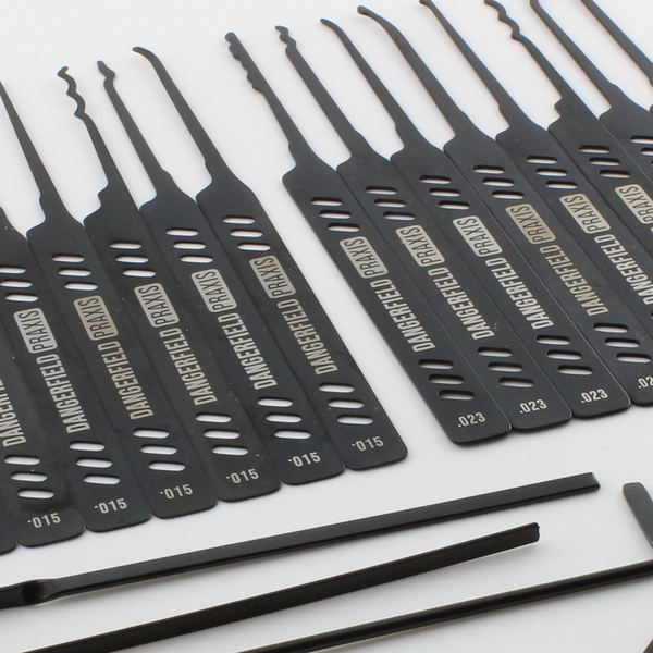 Dangerfield Ionic Praxis Lock Pick Set 21pc Hardened Stealth Edition