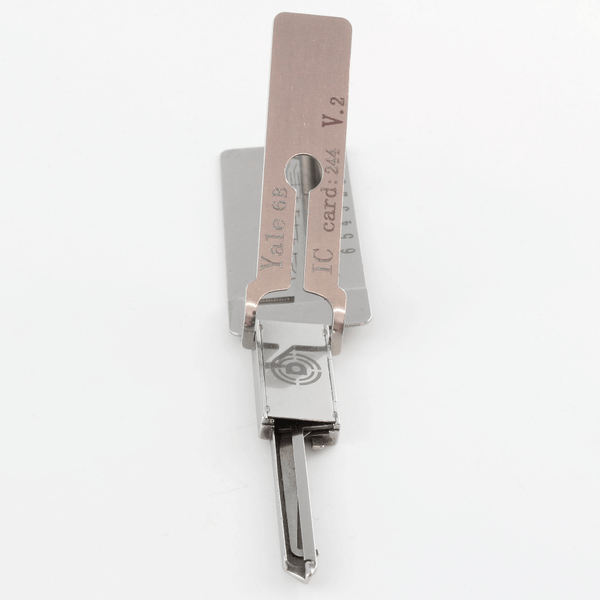 Dangerfield Lishi-Style Lock Pick + Decoder for 5 + 6 Pin Yale (Euro L