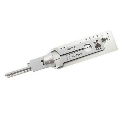 Lishi SC1 5-pin Schlage pick and decoder