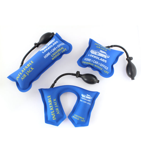 Inflatable Pump Air Jack Set Medium, L, XL sizes (3 Industrial air b