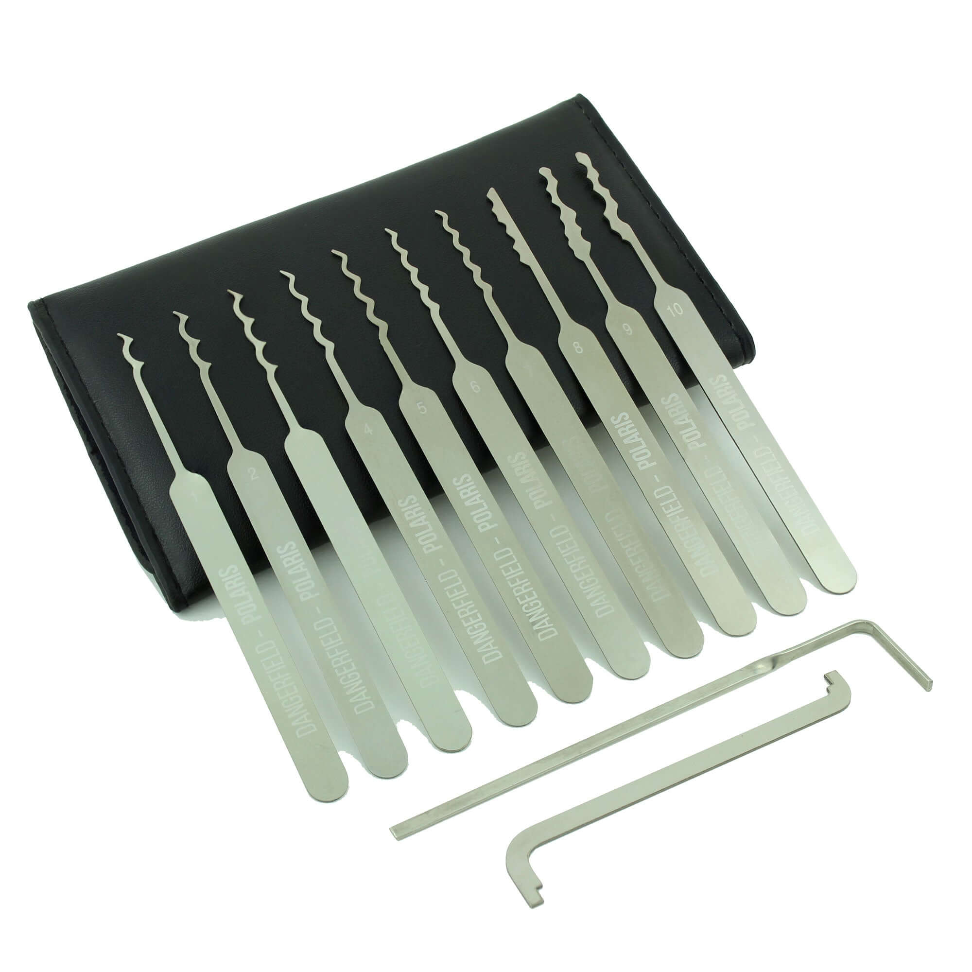 Dangerfield Polaris Lock Pick Rakes (301 Steel) | LockPickWorld