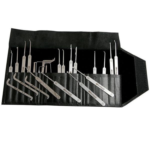 Multipick ELITE 27 piece Professional Lock Pick Set + Case