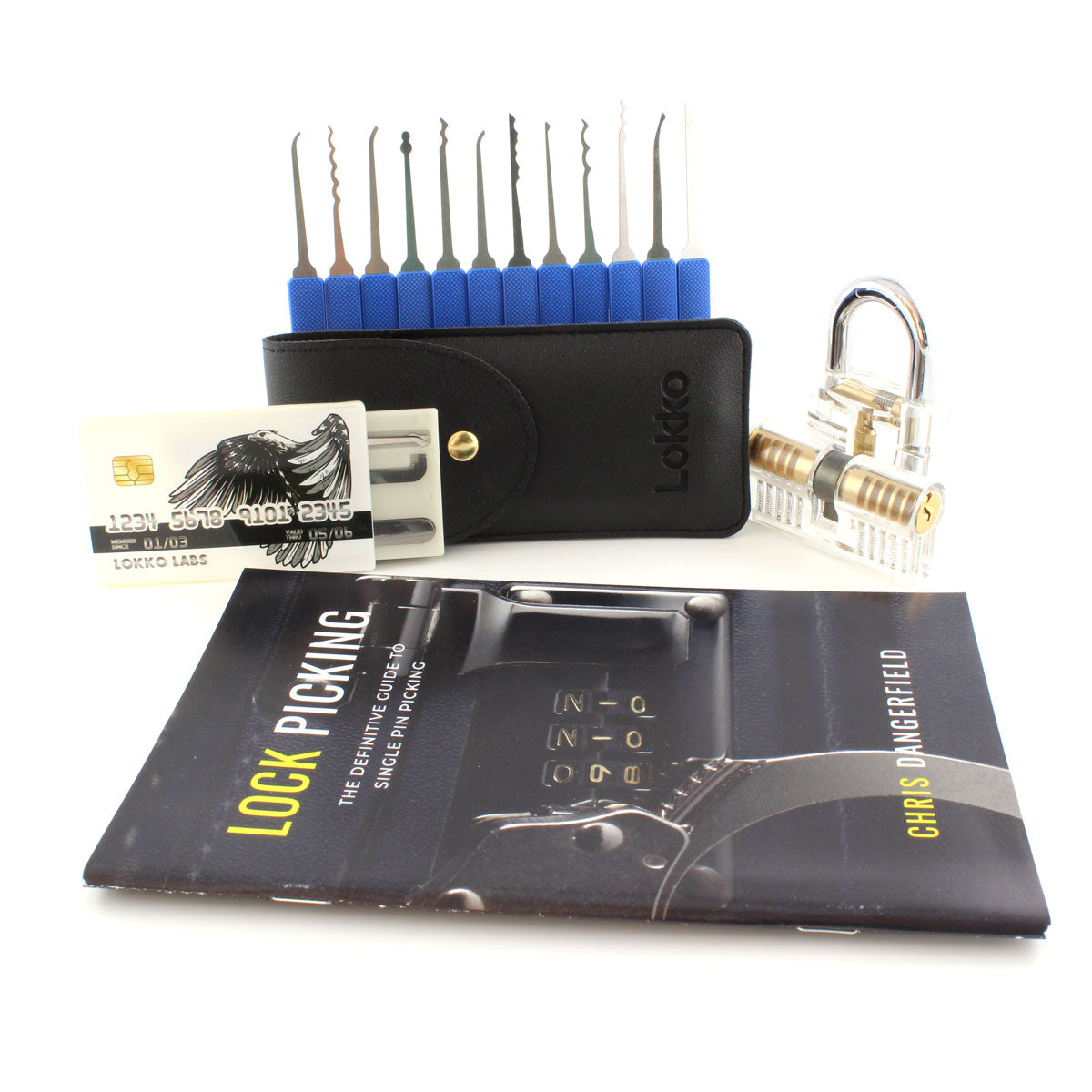 Lock Pick Set Beginners Box: Lock Picks Training Locks eBook