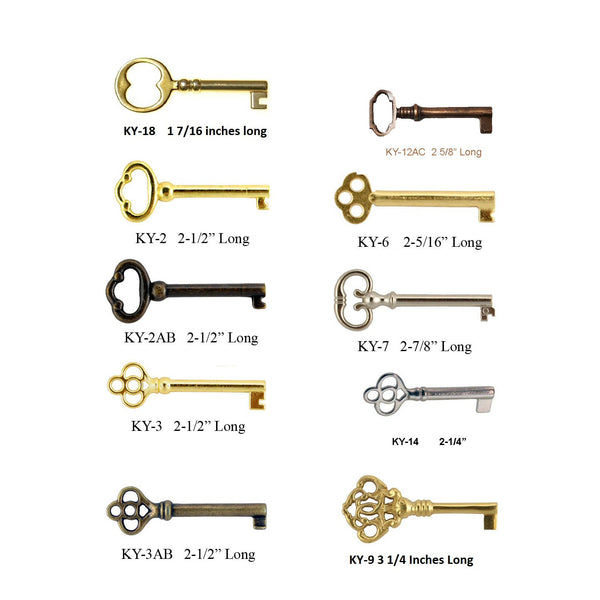 10 Piece Bit + Barrel Skeleton Key Selection