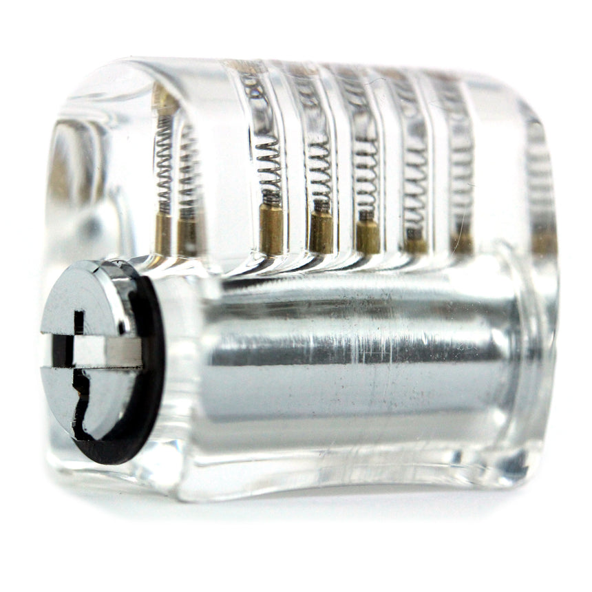 Sparrows Practice Lock - Crystal Clear - side view 2