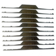 10 Piece Honest Wave Lock Rake Set for Lock Pickers